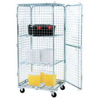 Sicherheitsrollcontainer Manutan - Stahlsockel - Tragkraft 400 kg