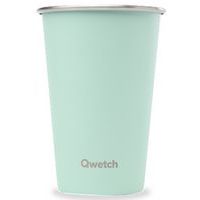 Pastellfarbener Trinkbecher aus Edelstahl, 470 ml - Qwetch