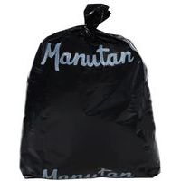Schwarze Müllsäcke - Leichte Abfälle - 60 bis 160 L - Manutan Expert